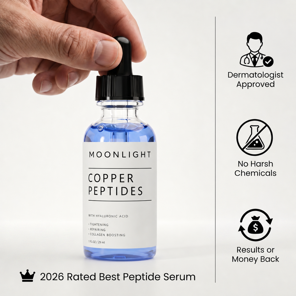 GHK-CU Peptide Serum – Moonlight