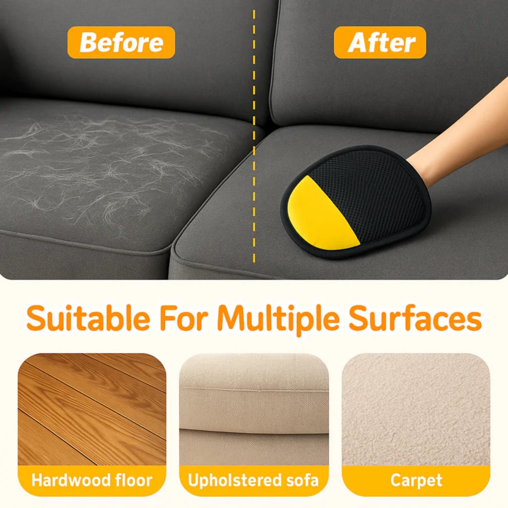 Pet Fur Cleaning Glove